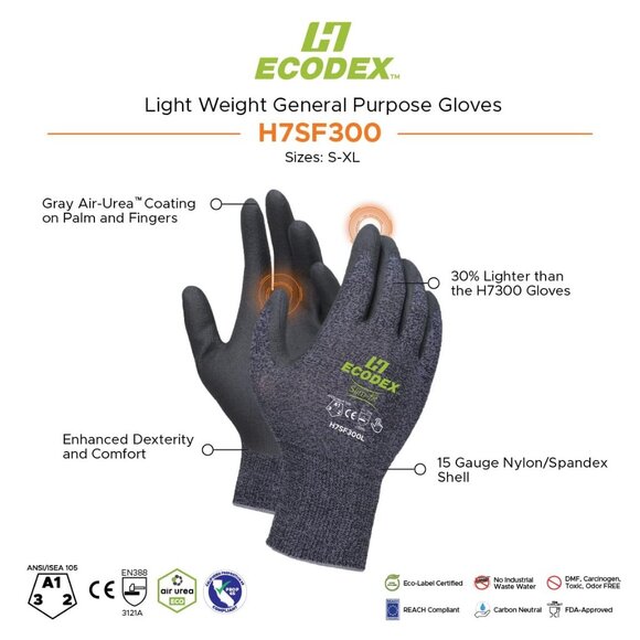 12-Pair Pack of Liberty -Grip Gloves with Abrasion Resistance & Breathable Fit - Picture 6 of 6